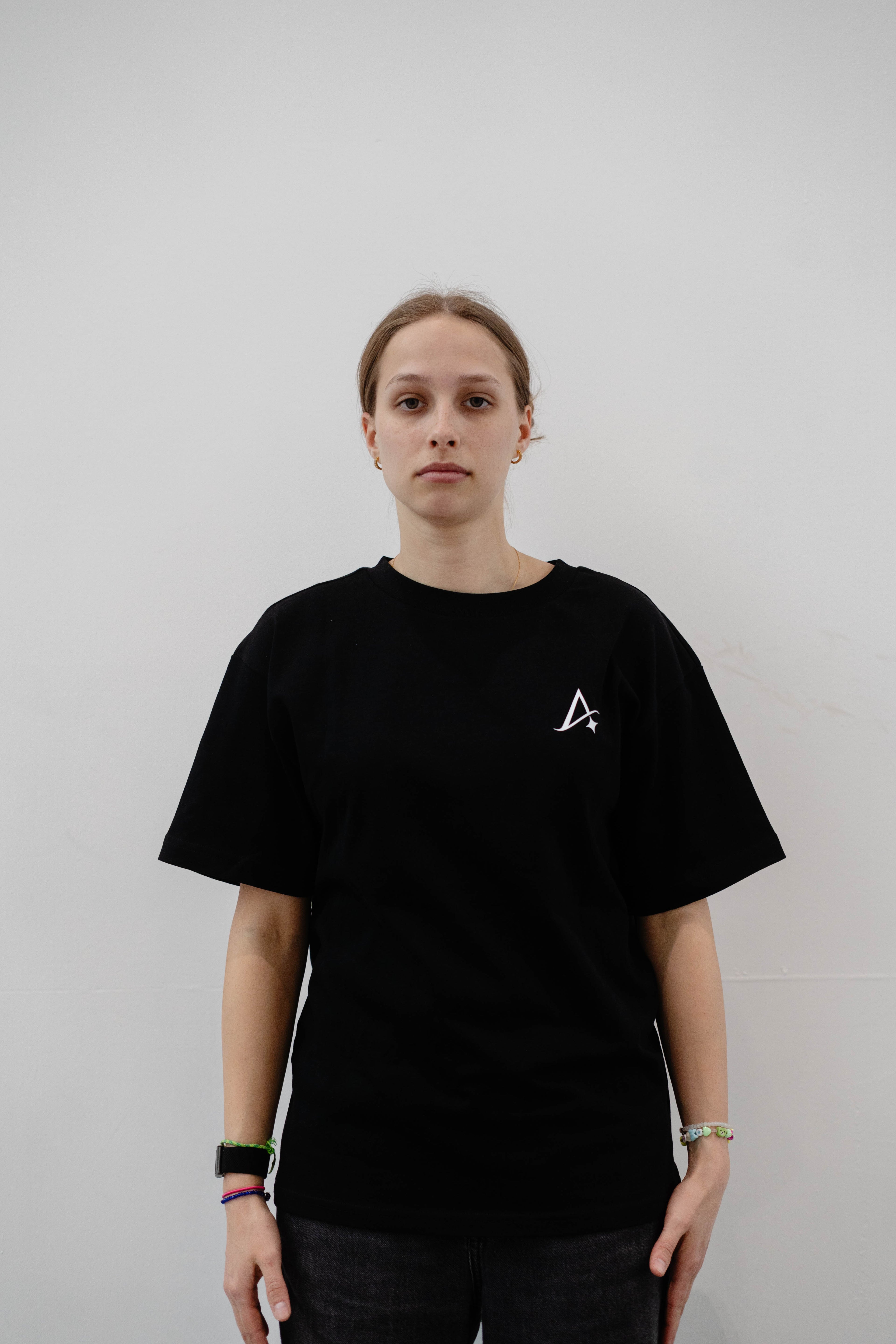 Around The World T-Shirt Schwarz