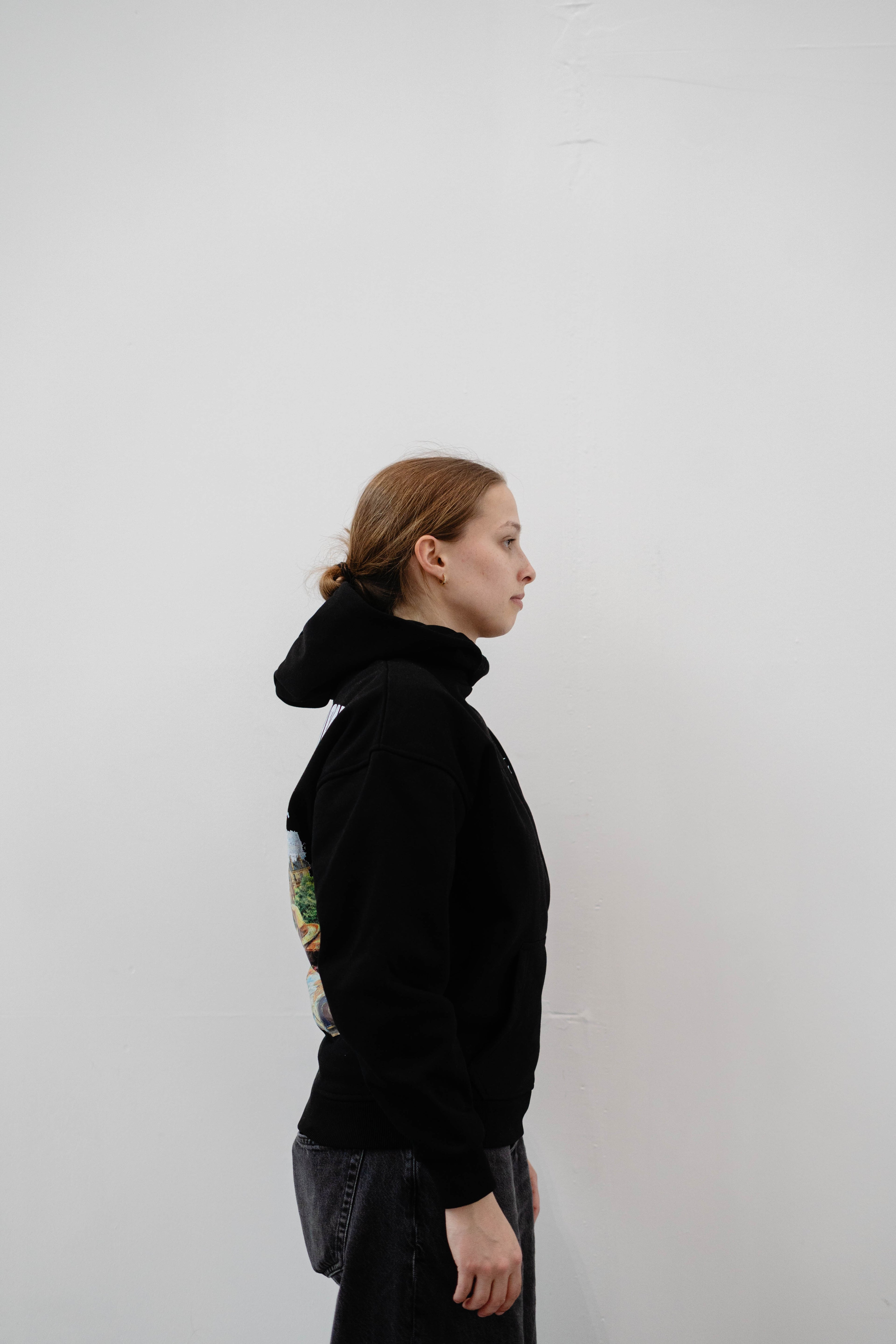 Around The World Hoodie Schwarz