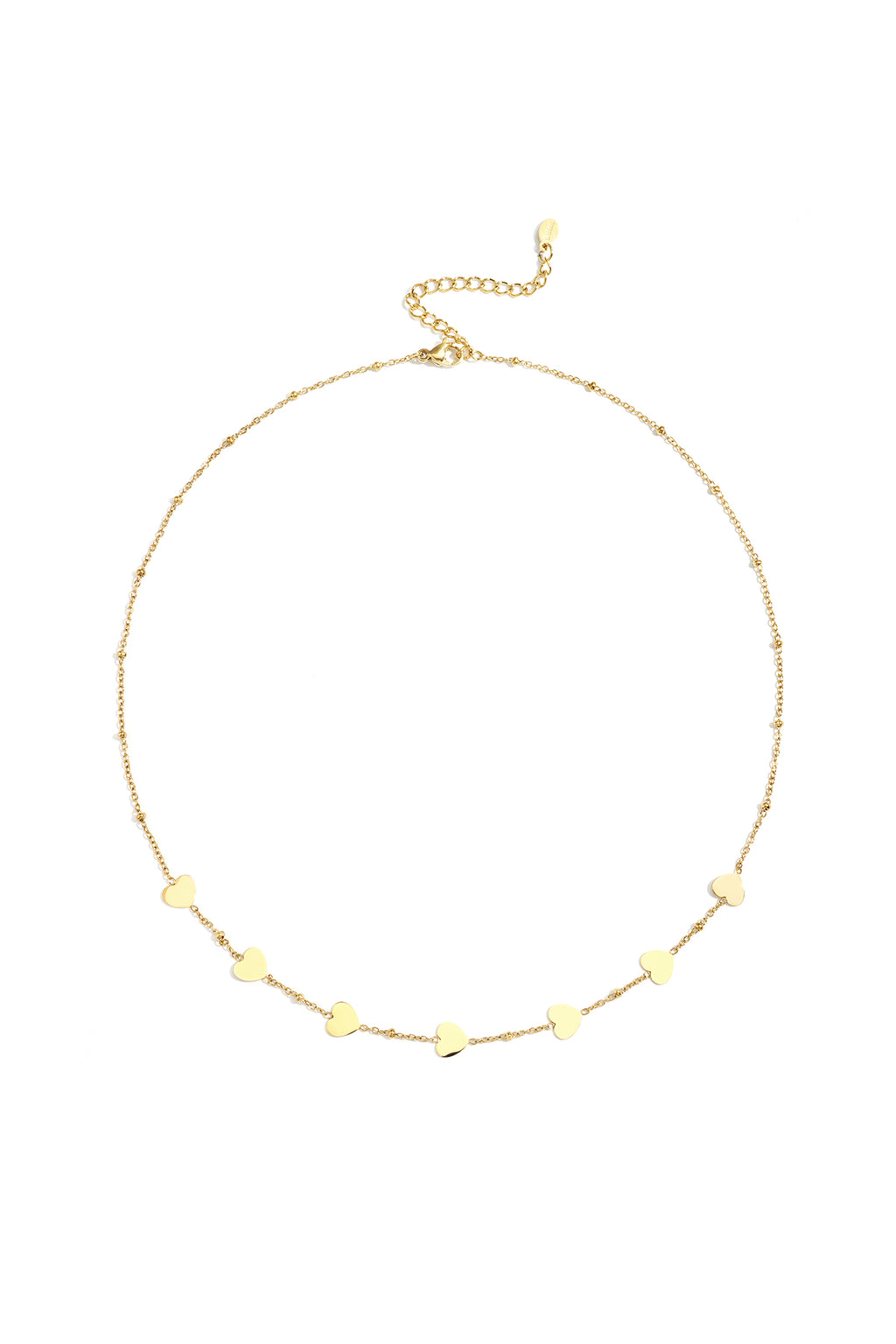 Edelstahl Kette Halsketten Herz Casual Täglich Einfache Serie frauen schmuck