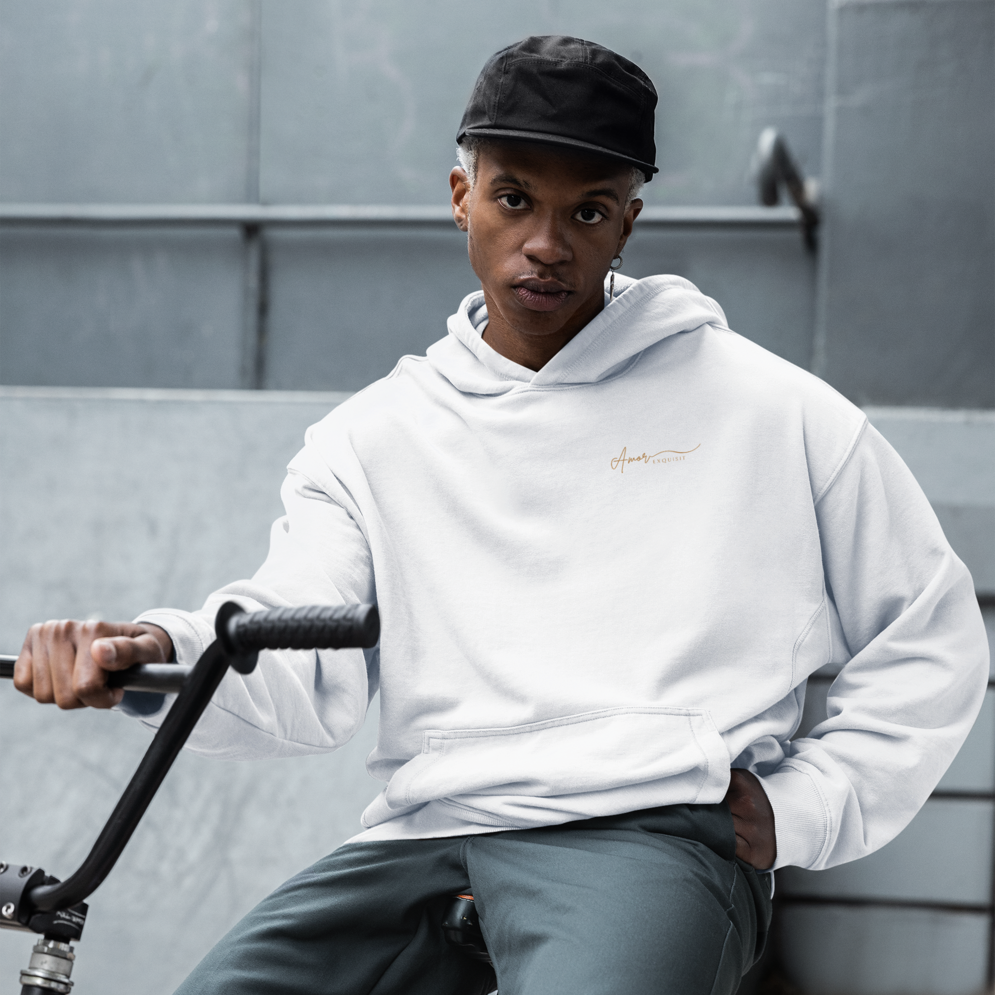 Oversized Hoodie Love Edition Gold