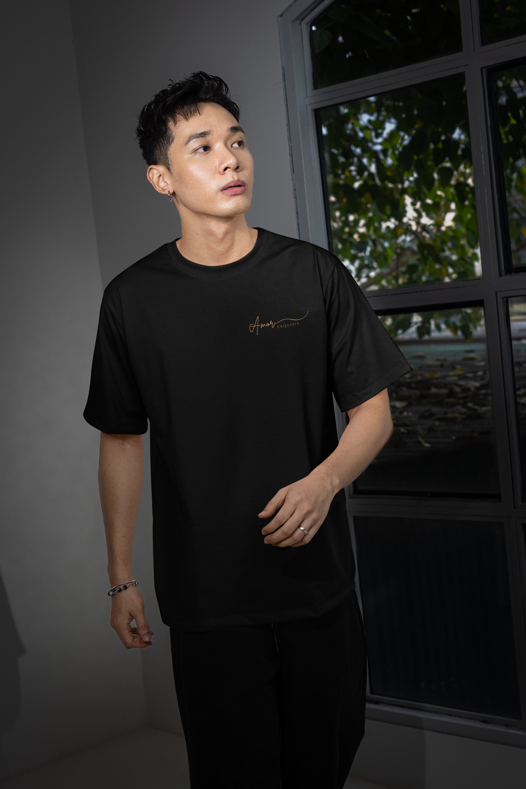 Oversized T-Shirt Love Edition Gold