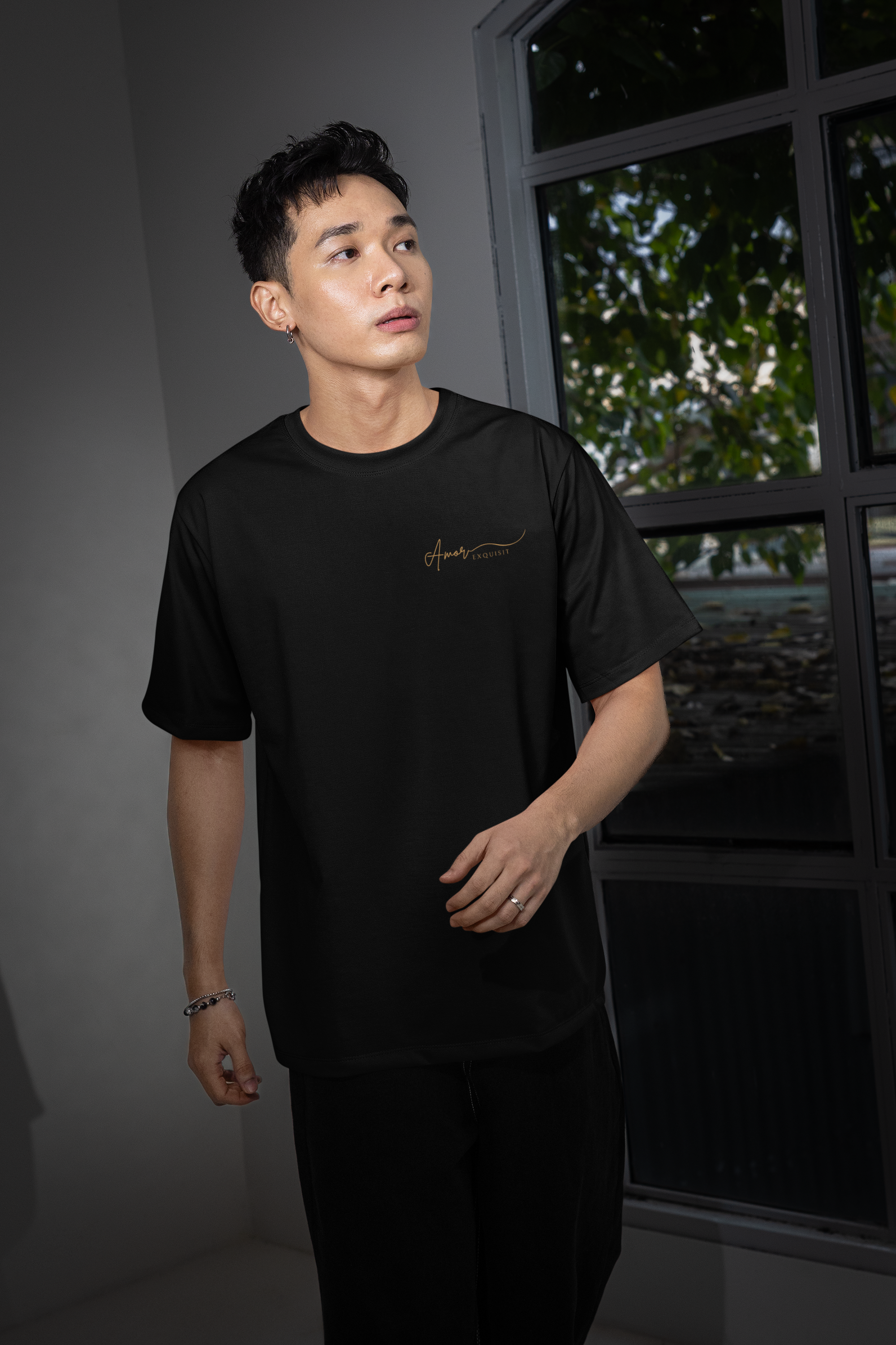 Oversized T-Shirt Love Edition Gold