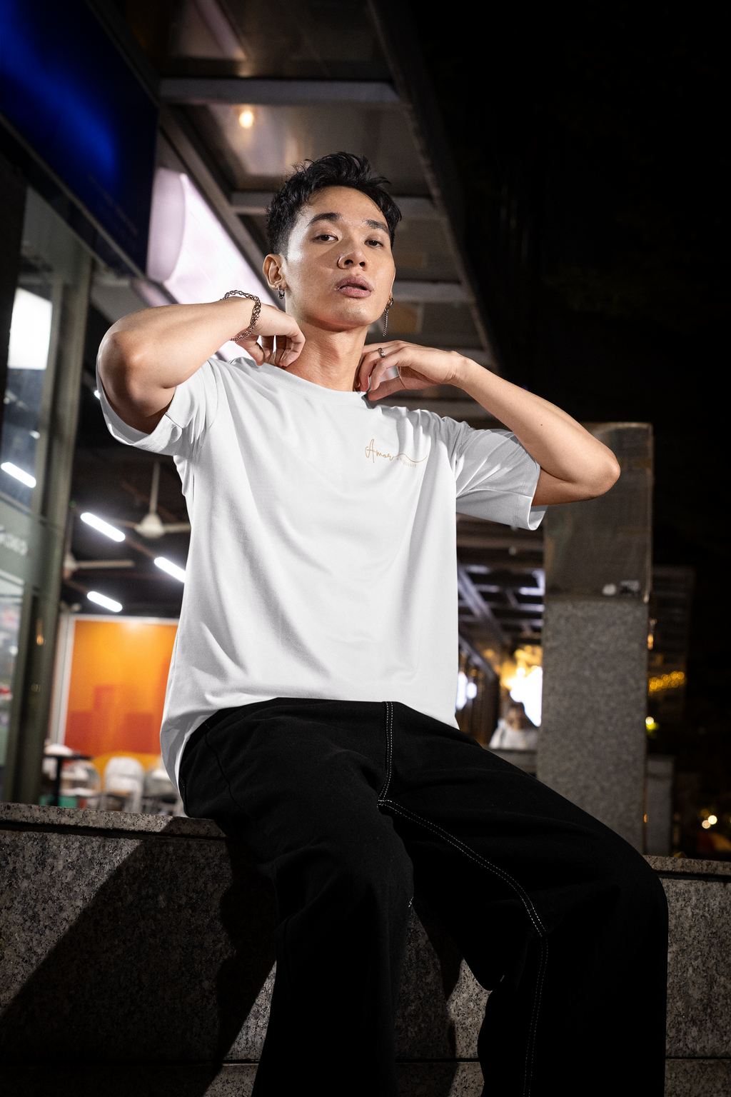 Oversized T-Shirt Love Edition Gold